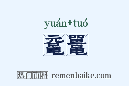鼋鼍是什么意思的图片